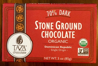 Taza 70% Dark Stone Ground Chocolate