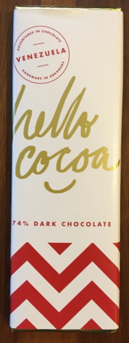 Hello Cocoa 74% Dark Chocolate Bar