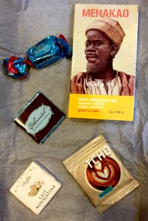 Selection of mini chocolates from Chococurb