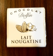 Dolfin Chocolat Lait Nougatine mini chocolate bar